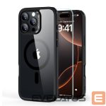 Muu telefoni lisavarustus ESR  ESR Classic Hybrid Halolock MagSafe Case + Tempered Glass for iPhone 16 Pro - Clear with Black Frame 