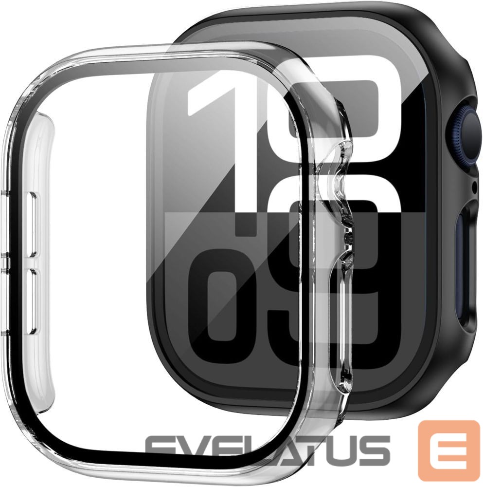 Muu telefoni lisavarustus Tech-Protect Tech-Protect Defense360 Tempered Glass Case for Apple Watch 10 (42mm) - Clear
