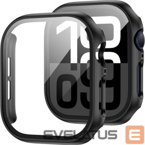 Muu telefoni lisavarustus Tech-Protect  Tech-Protect Defense360 Tempered Glass Case for Apple Watch 10 (42mm) - Black 