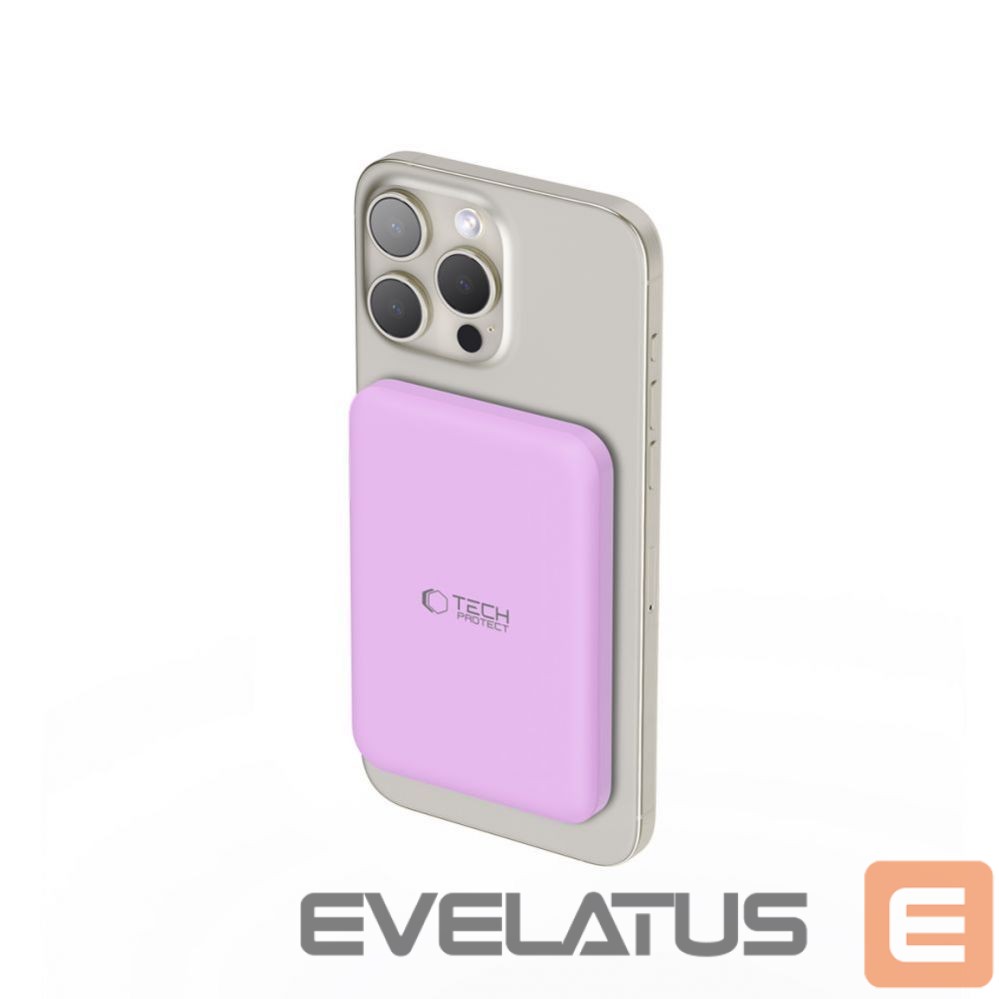 Muu telefoni lisavarustus Tech-Protect Tech-Protect LifeMag MagSafe PB10 5000mAh Power Bank - Pink