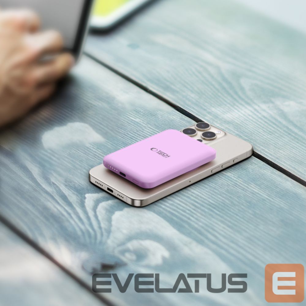 Muu telefoni lisavarustus Tech-Protect Tech-Protect LifeMag MagSafe PB10 5000mAh Power Bank - Pink