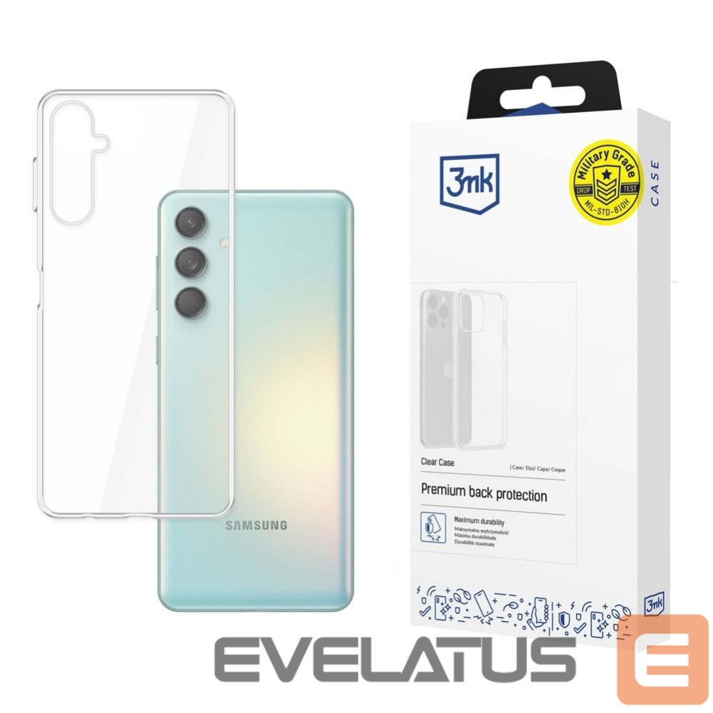 Tagakaaned 3MK 3mk Clear Case for Samsung Galaxy M55