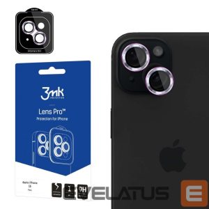 Muu telefoni lisavarustus 3MK  Camera cover 3mk Lens Protection Pro Pink for iPhone 15 