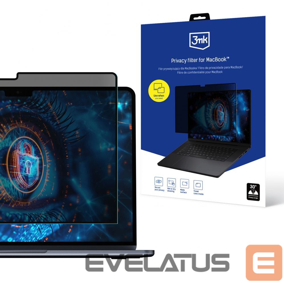 Muu telefoni lisavarustus 3MK Privacy Film 3mk Privacy Filter for MacBook Air 15" 2023