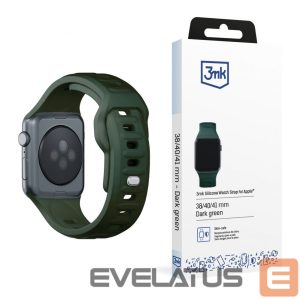 Muu telefoni lisavarustus 3MK  3mk Silicone Watch Strap for Apple Watch 38 / 40 / 41 mm - green 