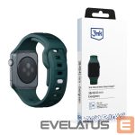 Muu telefoni lisavarustus 3MK  3mk Silicone Watch Strap for Apple Watch 42 / 44 / 45 / 49 mm - green 