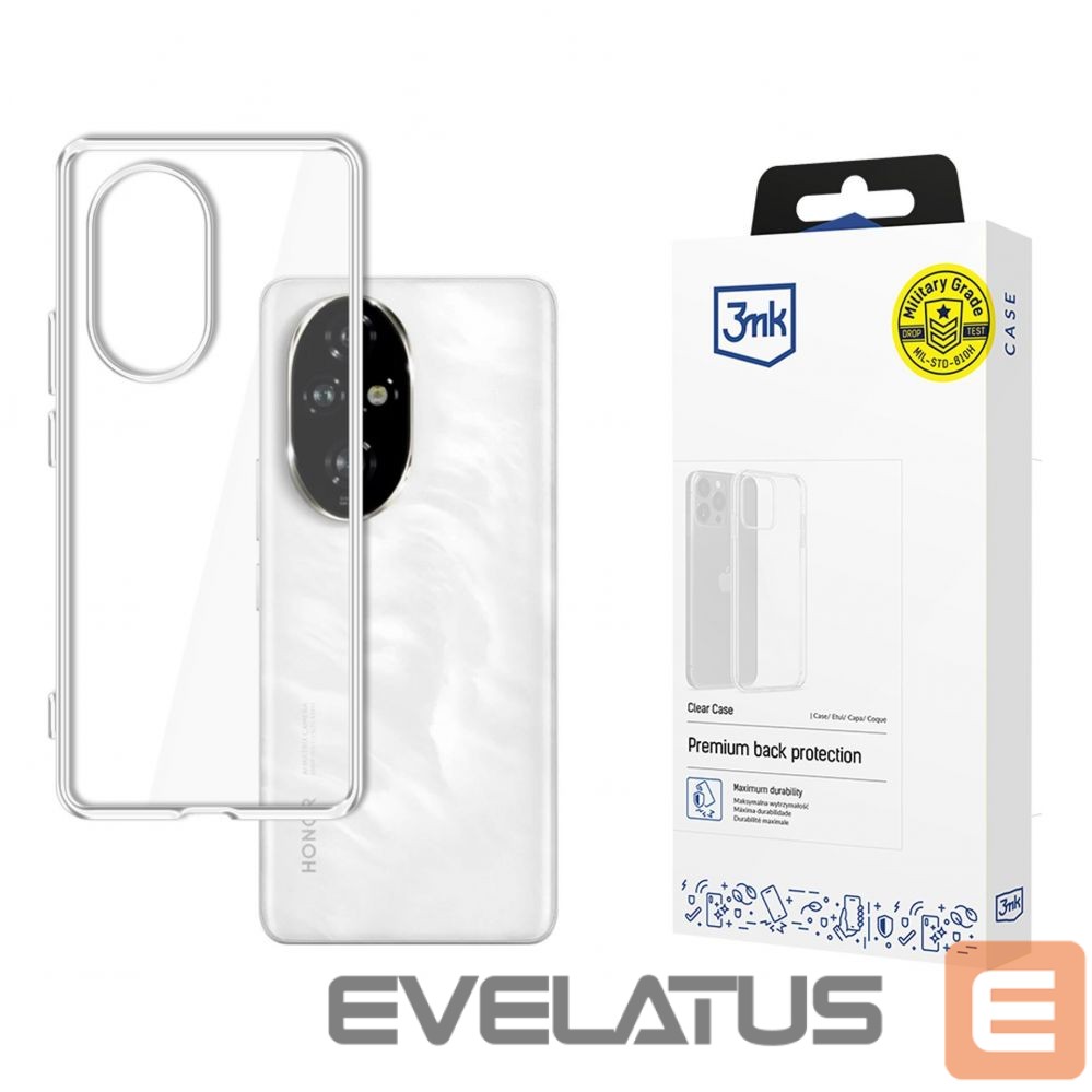 Muu telefoni lisavarustus 3MK Honor 200 - 3mk Clear Case