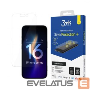 Muu telefoni lisavarustus 3MK  Antibacterial protective film 3mk SilverProtection+ for Apple iPhone 16 Pro Max 