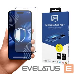 Muu telefoni lisavarustus 3MK  Tempered glass 3mk HardGlass Matt Max for iPhone 16 Plus 