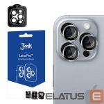 Muu telefoni lisavarustus 3MK  3mk Lens Protection Pro Camera Cover with Titanium Frame for iPhone 16 Pro / 16 Pro Max 