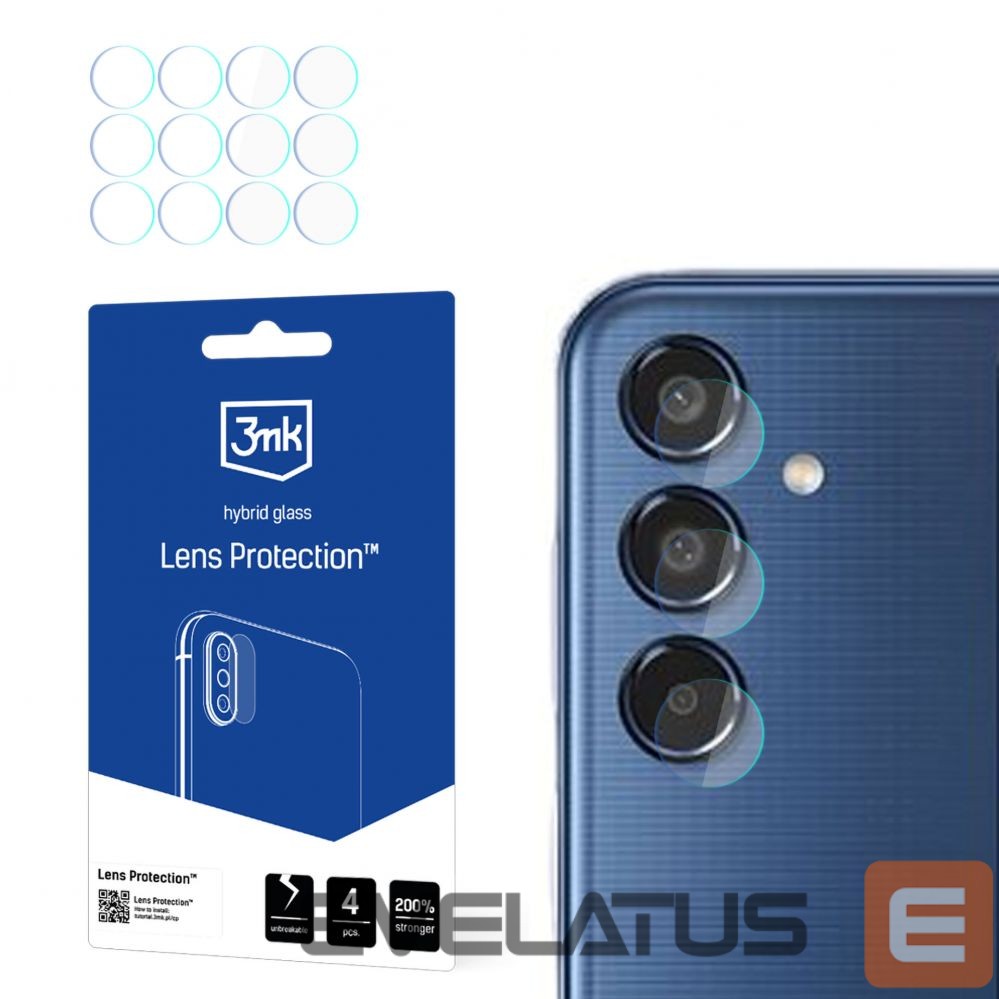 Muu telefoni lisavarustus 3MK Camera Cover 3mk Lens Protection for Samsung Galaxy M35