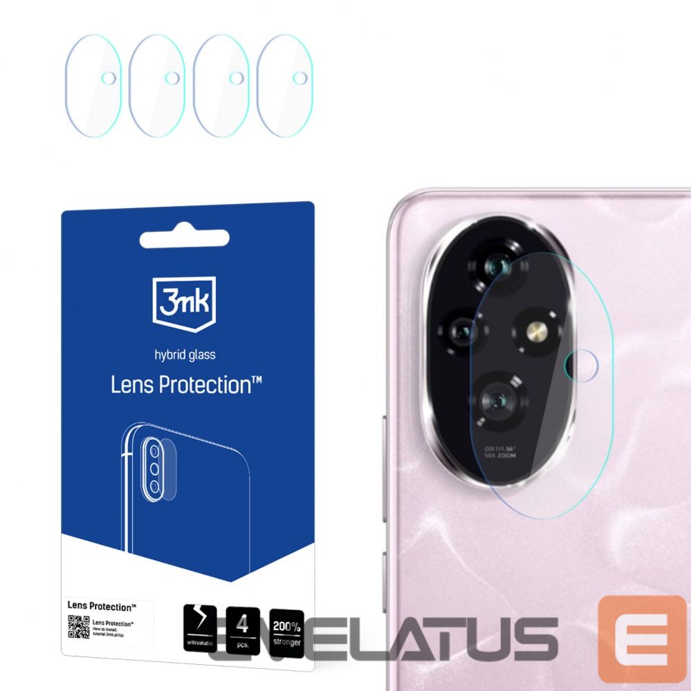Muu telefoni lisavarustus 3MK Camera Cover 3mk Lens Protection for Honor 200
