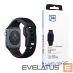 Muu telefoni lisavarustus 3MK  3mk Silicone Watch Strap for Apple Watch 38 / 40 / 41 mm - black 