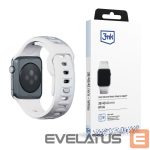 Muu telefoni lisavarustus 3MK  3mk Silicone Watch Strap for Apple Watch 38 / 40 / 41 mm - white 