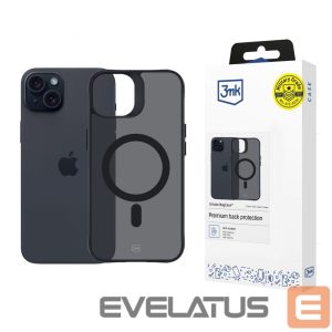Muu telefoni lisavarustus 3MK  3mk Smoke MagCase with MagSafe for iPhone 15 - semi-transparent 