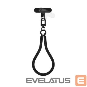 Muu telefoni lisavarustus Tech-Protect  TECH-PROTECT C3S ROPE WRIST STRAP BLACK/BLACK 