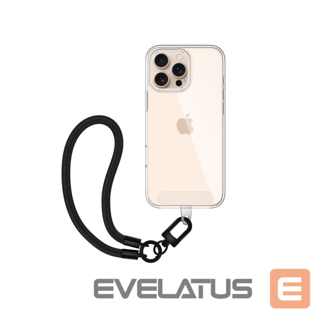 Muu telefoni lisavarustus Tech-Protect TECH-PROTECT C3S ROPE WRIST STRAP BLACK/BLACK