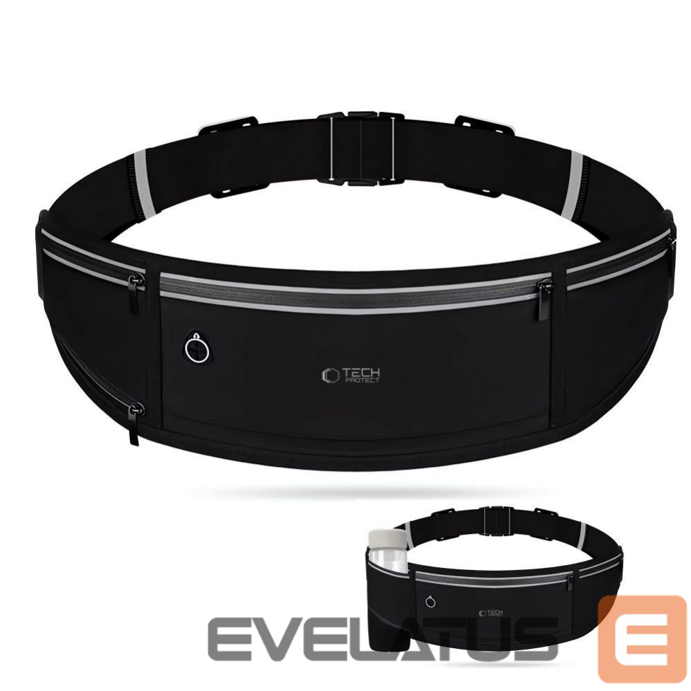 Muu telefoni lisavarustus Tech-Protect Tech-Protect M3 Universal Sport Waist Bag - Black