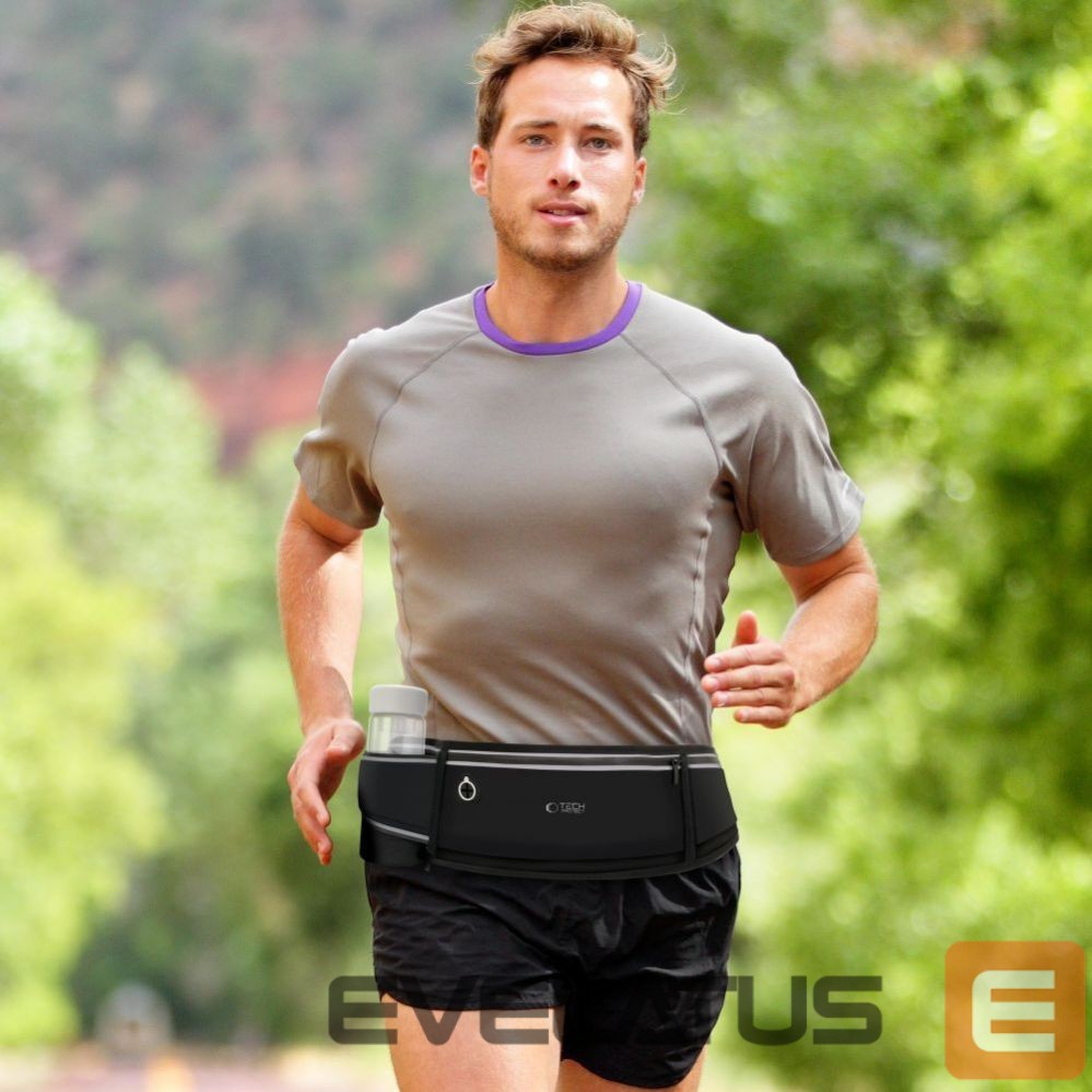 Muu telefoni lisavarustus Tech-Protect Tech-Protect M3 Universal Sport Waist Bag - Black
