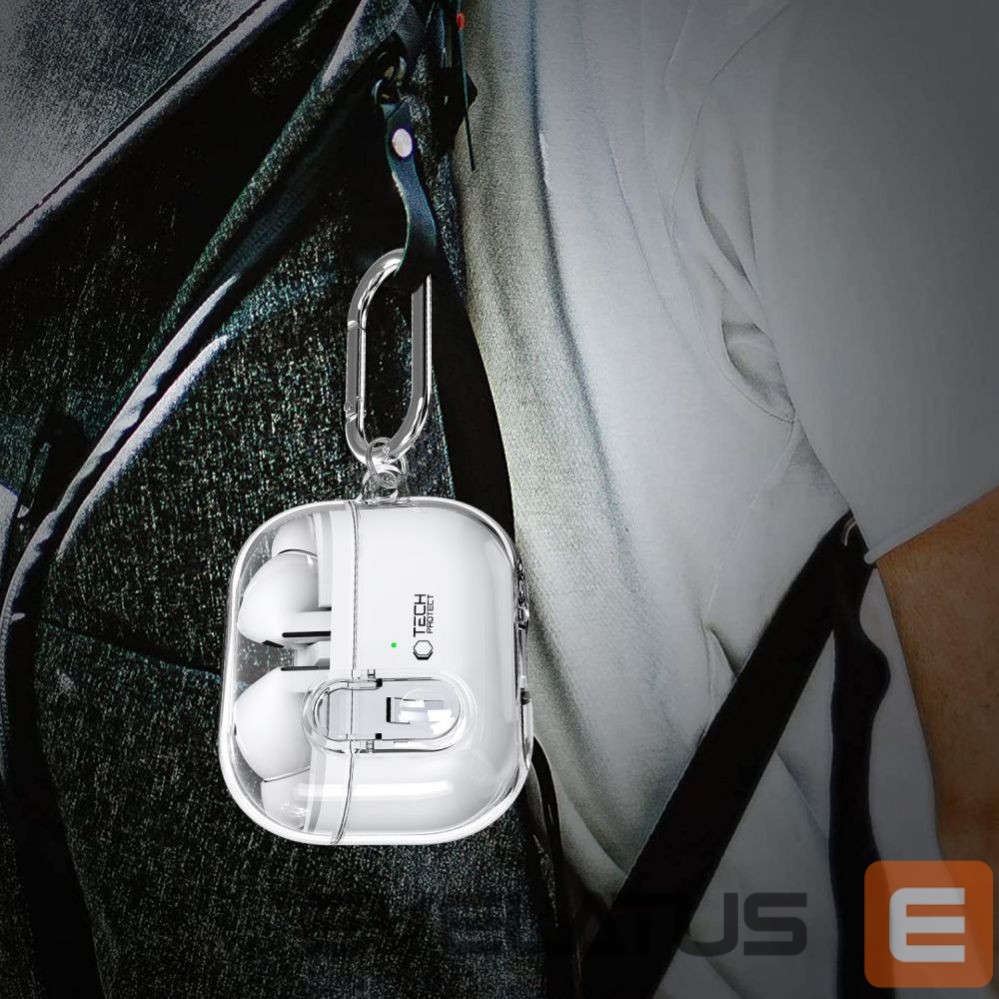 Muu telefoni lisavarustus Tech-Protect TECH-PROTECT FLEXAIR Samsung GALAXY BUDS 3 / 3 PRO CLEAR