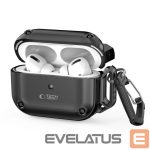 Muu telefoni lisavarustus Tech-Protect  Tech-Protect Rough Hook Case with Carabiner for Apple AirPods Pro 1 / 2 - Black 