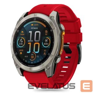 Muu telefoni lisavarustus Tech-Protect  TECH-PROTECT SILICONE LINE GARMIN FENIX 5X / 5X PLUS / 6X / 6X PRO / 7X / 8 (51 MM) RED 
