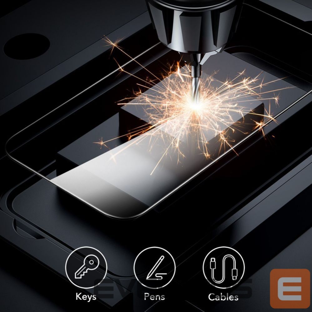 Muu telefoni lisavarustus ESR ESR Tempered Glass 2-PACK for iPhone 16 Pro Max - transparent