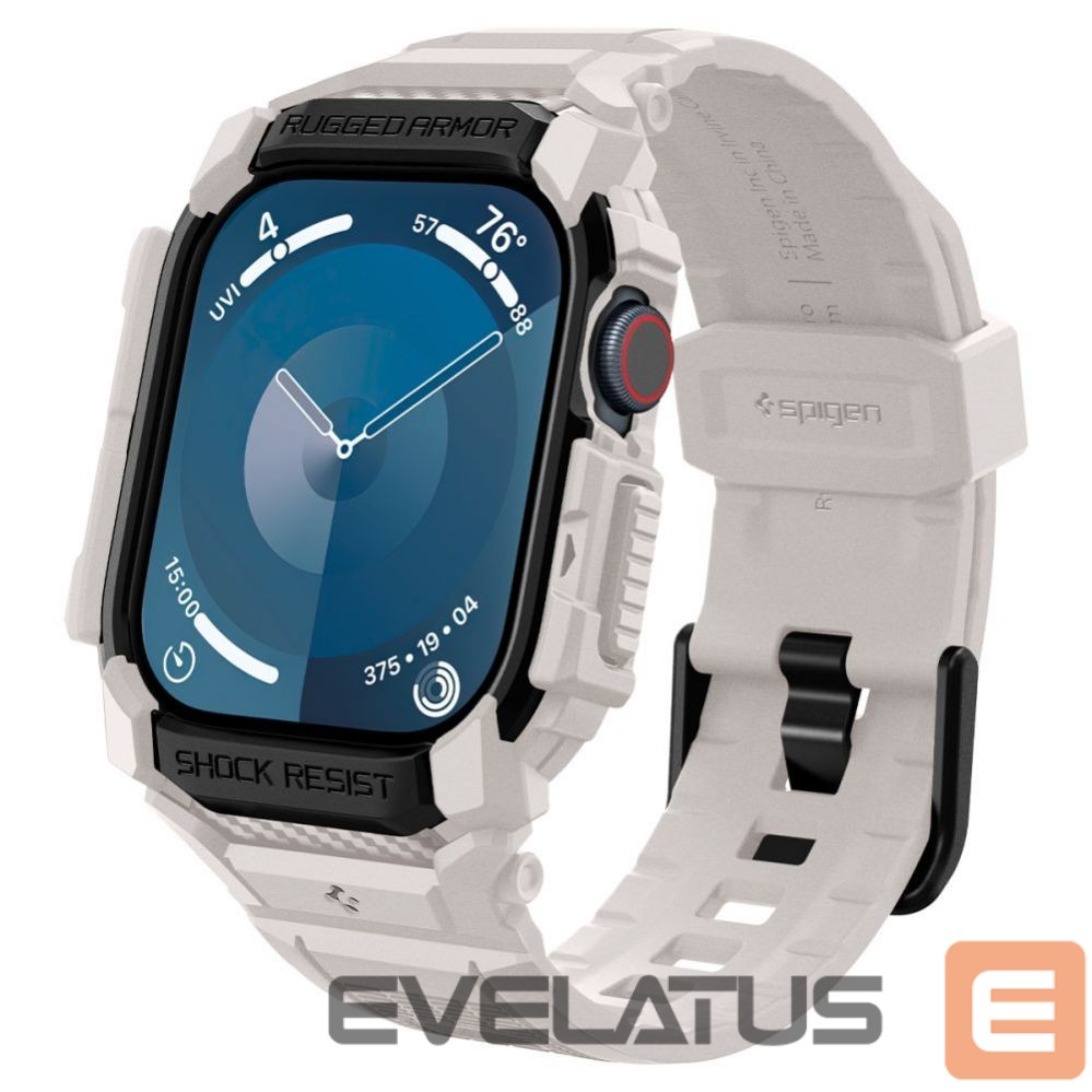 Muu telefoni lisavarustus Spigen Spigen Rugged Armor ”Pro” Strap for Apple Watch 10 (46MM) - Beige