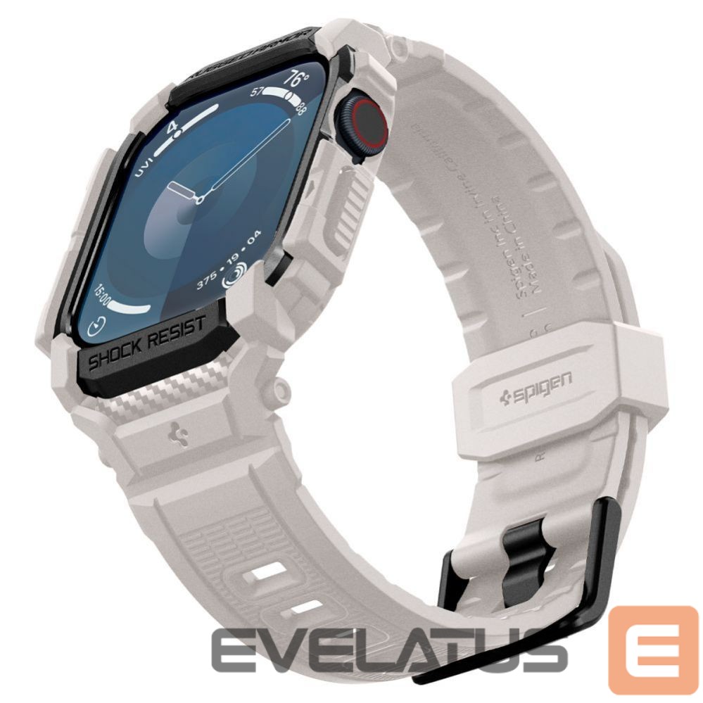 Muu telefoni lisavarustus Spigen Spigen Rugged Armor ”Pro” Strap for Apple Watch 10 (46MM) - Beige
