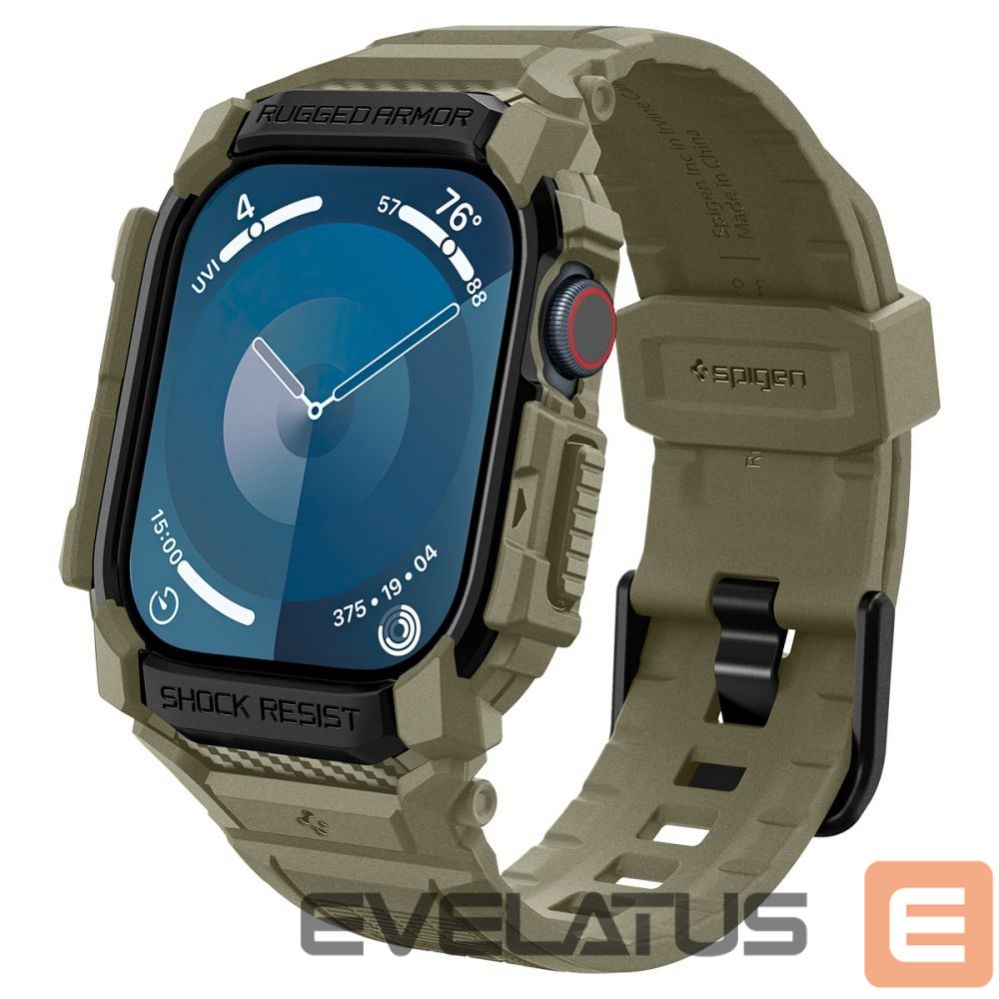 Muu telefoni lisavarustus Spigen Spigen Rugged Armor ”Pro” Strap for Apple Watch 10 (46MM) - Green