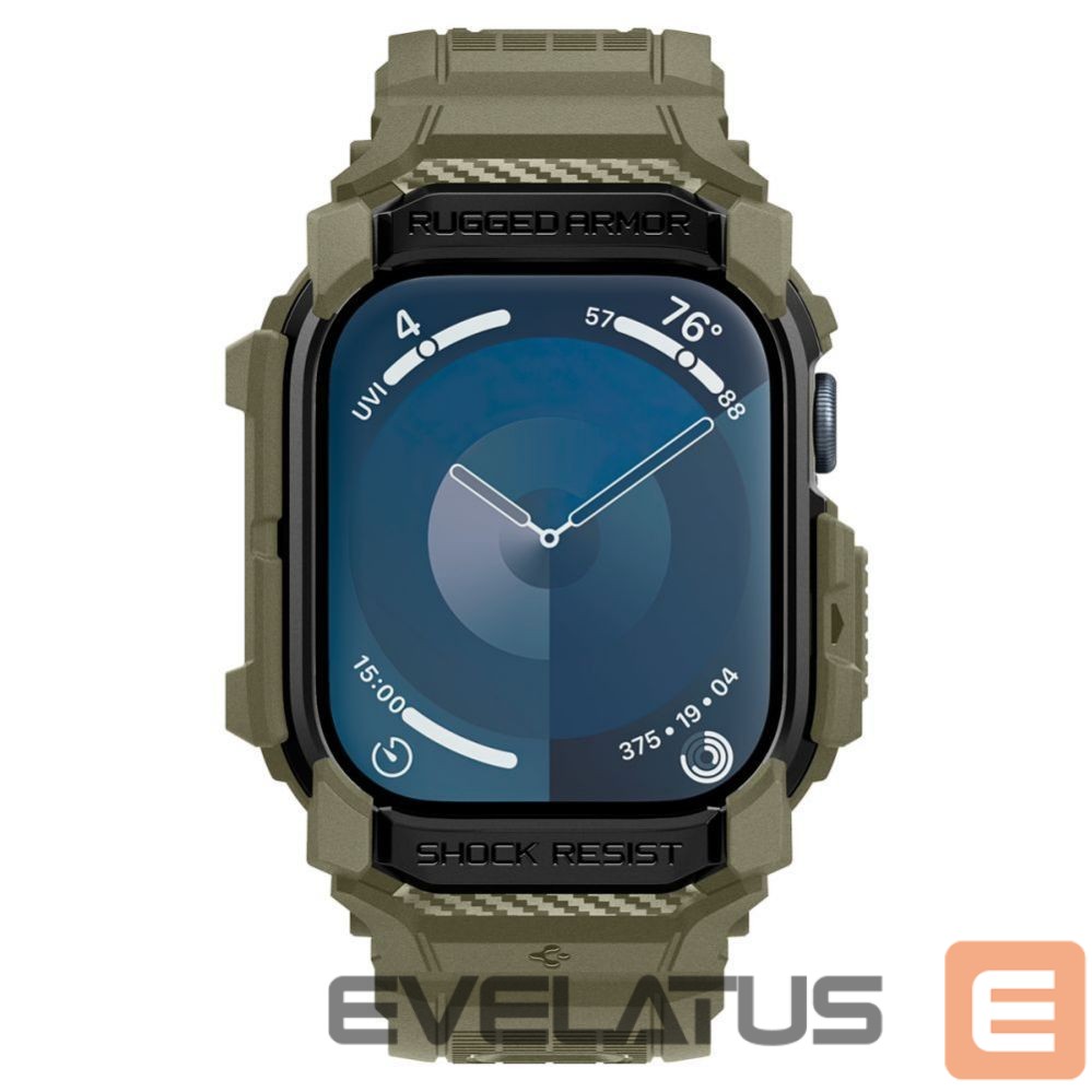 Muu telefoni lisavarustus Spigen Spigen Rugged Armor ”Pro” Strap for Apple Watch 10 (46MM) - Green