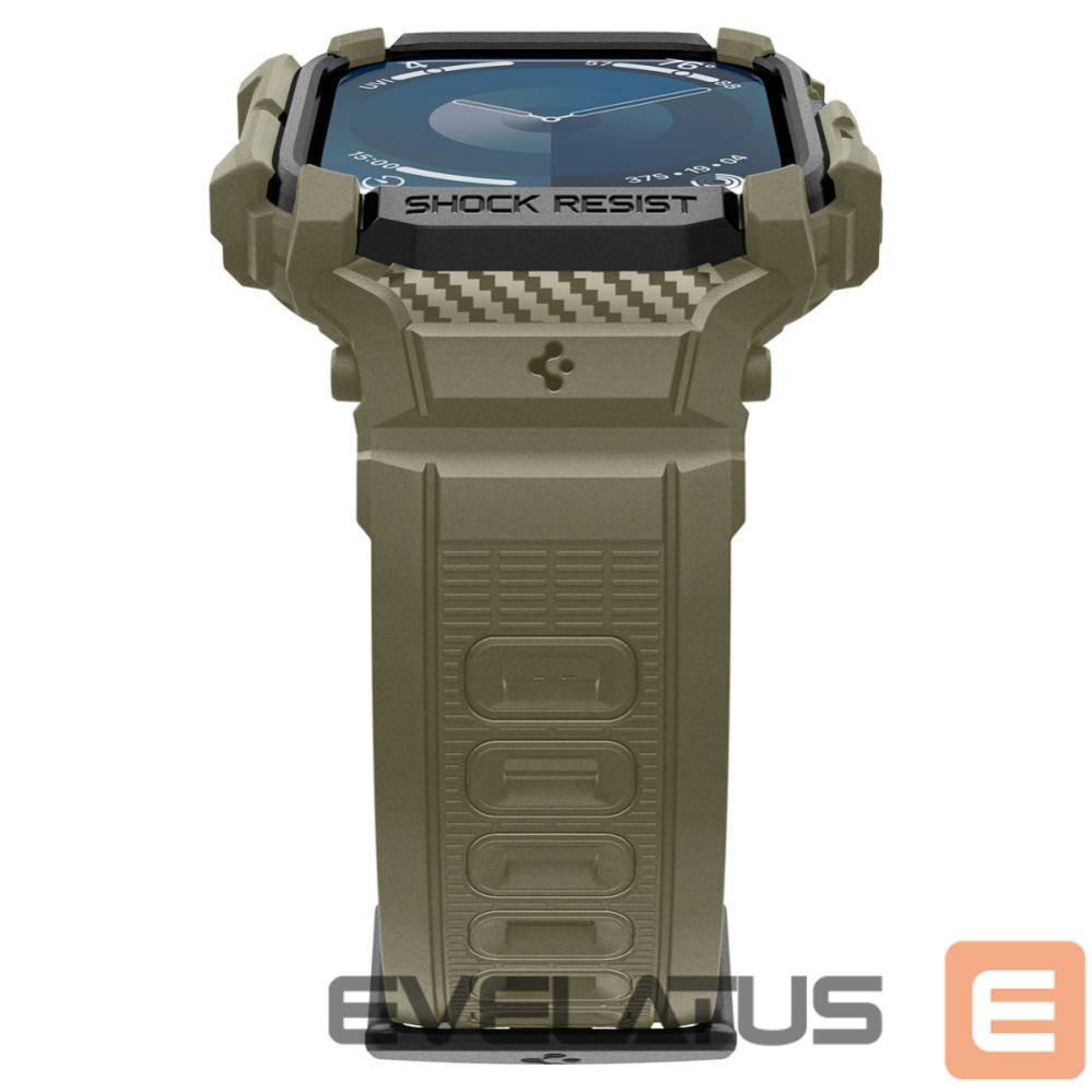 Muu telefoni lisavarustus Spigen Spigen Rugged Armor ”Pro” Strap for Apple Watch 10 (46MM) - Green