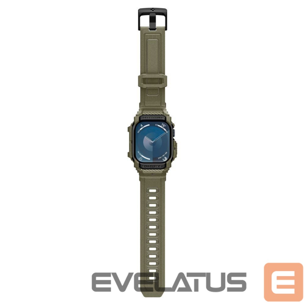 Muu telefoni lisavarustus Spigen Spigen Rugged Armor ”Pro” Strap for Apple Watch 10 (46MM) - Green