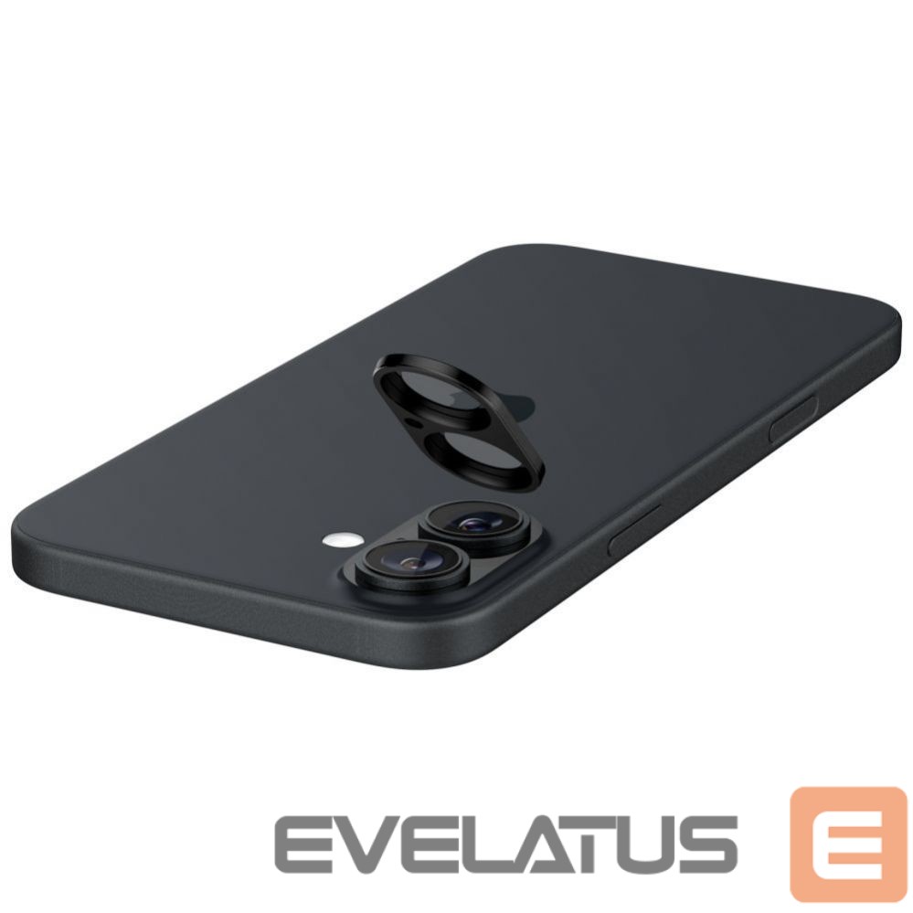 Muu telefoni lisavarustus Spigen Spigen Optik GLAS.TR Camera Protector 2-PACK for iPhone 16 / 16 PLUS - Black