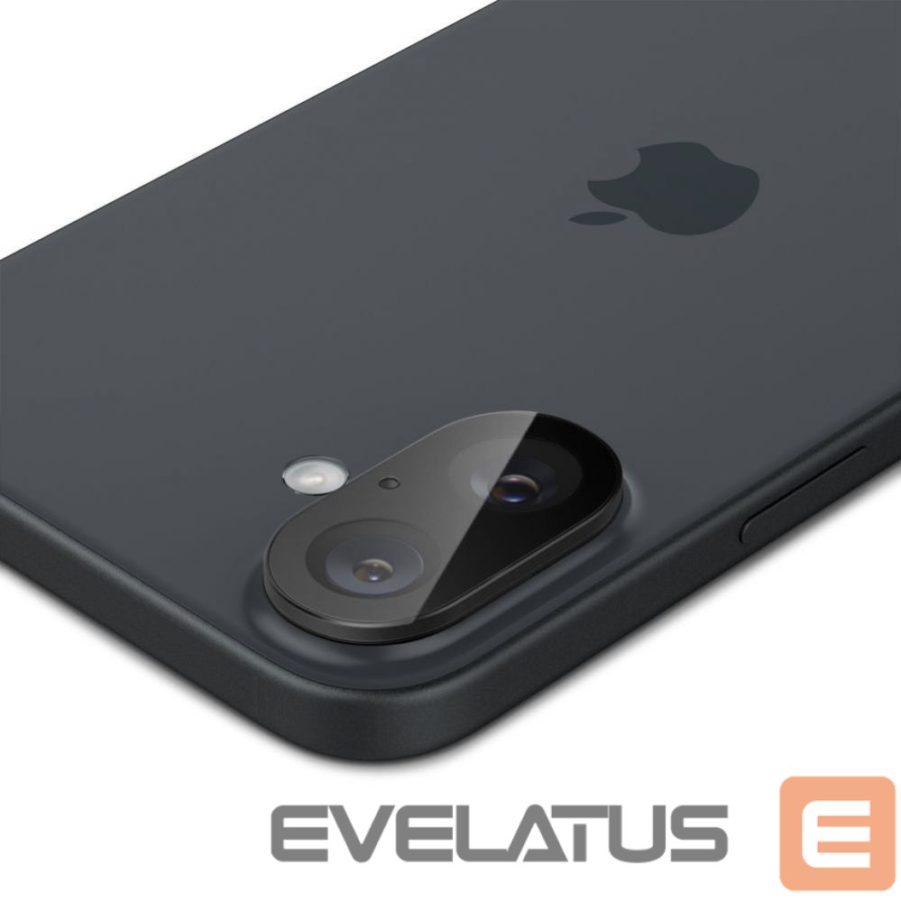 Muu telefoni lisavarustus Spigen Spigen Optik GLAS.TR Camera Protector 2-PACK for iPhone 16 / 16 PLUS - Black