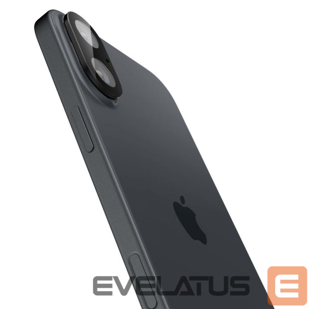 Muu telefoni lisavarustus Spigen Spigen Optik GLAS.TR Camera Protector 2-PACK for iPhone 16 / 16 PLUS - Black