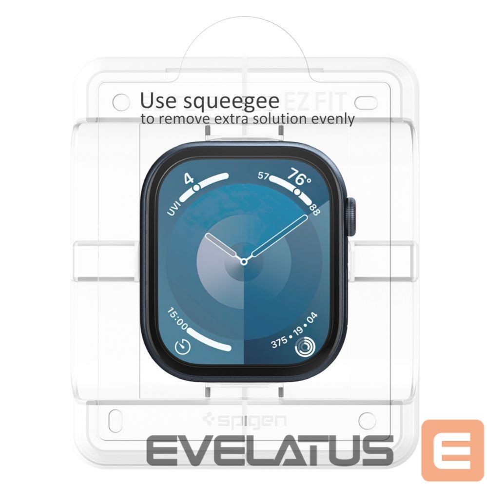 Muu telefoni lisavarustus Spigen Spigen Elite Shield ”EZ FIT” Hybrid Glass 2-PACK for Apple Watch 10 (42MM) - Clear