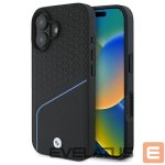 Muu telefoni lisavarustus BMW  BMW Sign Leather Textured And Line MagSafe iPhone 16 Case - Black 