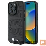 Muu telefoni lisavarustus BMW  BMW M Perforated And Stitched Line MagSafe case for iPhone 16 Pro Max - black 