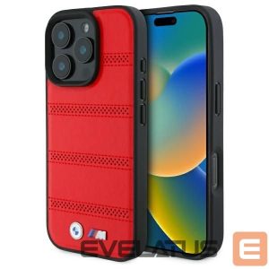 Muu telefoni lisavarustus BMW  BMW M Perforated And Stitched Line MagSafe case for iPhone 16 Pro Max - red 