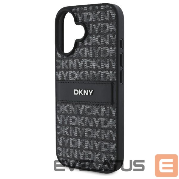 Muu telefoni lisavarustus DKNY DKNY Texture Pattern Tonal Stripe iPhone 16 Case - Black