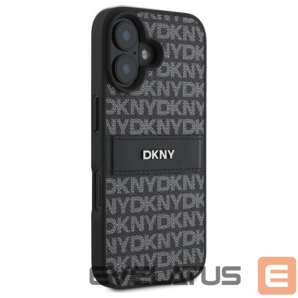 Muu telefoni lisavarustus DKNY DKNY Texture Pattern Tonal Stripe iPhone 16 Case - Black