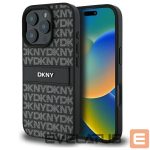 Muu telefoni lisavarustus DKNY  DKNY Texture Pattern Tonal Stripe iPhone 16 Pro Max Case - Black 