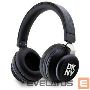 Muu telefoni lisavarustus DKNY  DKNY Bluetooth On-Ear Headphones DKBHS6PUSLK Black/Black Metal Logo 