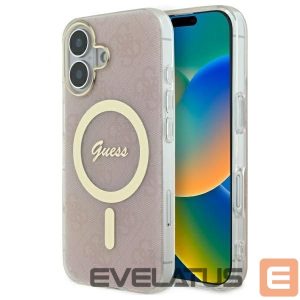 Muu telefoni lisavarustus Guess  Guess IML 4G MagSafe iPhone 16 Plus Case - Pink 