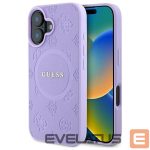 Muu telefoni lisavarustus Guess  Guess Saffiano Peony Classic Logo MagSafena iPhone 16 Plus Case - Purple 