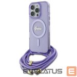 Muu telefoni lisavarustus Guess  Guess Crossbody Cord Script MagSafe Case for iPhone 16 Pro Max - Purple 