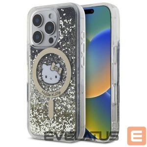 Muu telefoni lisavarustus Hello Kitty  Hello Kitty Liquid Glitter Fever MagSafe iPhone 16 Pro Case - Gold 
