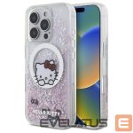 Muu telefoni lisavarustus Hello Kitty  Hello Kitty Liquid Glitter Sweet Kitty Bows MagSafe iPhone 16 Pro Case - White 