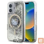 Muu telefoni lisavarustus Hello Kitty  Hello Kitty Liquid Glitter Fever MagSafe iPhone 16 Case - Gold 